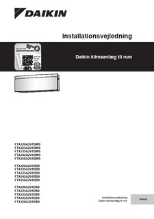 FTXJ-AB9.FTXJ-AW9.FTXJ-AS9_Installation manual_3PDA664524-5G_Danish download